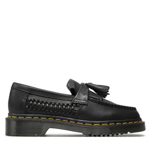 Loafersy Dr. Martens Adrian Woven 31621001 Czarny - Półbuty męskie - miniaturka - grafika 1