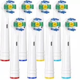 KOŃCÓWKI DO SZCZOTECZKI ELEKTRYCZNEJ ORAL-B 3D 8 x - Końcówki do szczoteczek elektrycznych - miniaturka - grafika 1