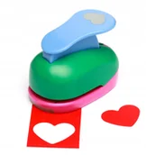 Scrapbooking - Dziurkacz ozdobny do papieru 25 mm 2,5 cm Serce - miniaturka - grafika 1