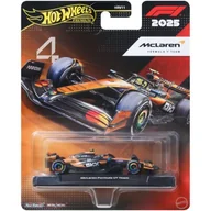 Samochody i pojazdy dla dzieci - Samochód Hot Wheels Premium Formuła 1 Bolid F1 McLaren Lando Norris JKD88 - miniaturka - grafika 1