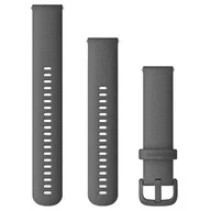 Akcesoria do smartwatchy - Garmin Silikonowy pasek Venu Sq (20mm) - ciemnoszary [010-13021-00] 010-13021-00 - miniaturka - grafika 1