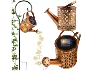 Lampa Solarna Ogrodowa Konewka Led Ozdobna Wbijana Girlanda - Lampy ogrodowe - miniaturka - grafika 1