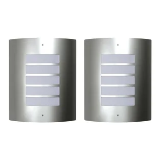 Lampy ścienne, zewnętrzne, wodoodporne, 2 w komplecie - Lampy ogrodowe - miniaturka - grafika 1