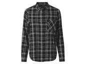 Koszule damskie - esmara® Koszula flanelowa damska (Czarny, XS (32/34)) - miniaturka - grafika 1