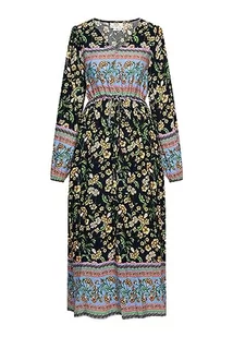 usha FESTIVAL Damska letnia sukienka 15926488, granatowa, wielokolorowa, M, granatowy, wielokolorowy., M - Sukienki - miniaturka - grafika 1