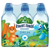 Woda - Żywiec Zdrój Zdrojek Niegazowany Woda źródlana 6 x 310 ml - miniaturka - grafika 1