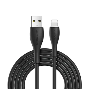 Kabel przewód TPE do iPhone USB-A - Lightning 3A 2m czarny - Kable USB - miniaturka - grafika 1