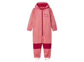 Kombinezony dla dzieci - lupilu® Kombinezon dziecięcy Softshell do zabawy w błocie (Różowy, 110/116) - miniaturka - grafika 1