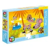 Puzzle - Maxi Puzzle 12 Rajska wyspa Nowa - miniaturka - grafika 1