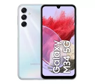 Telefony komórkowe - Samsung Galaxy M34 5G 6GB/128GB srebrny - miniaturka - grafika 1