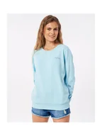 Bluzy damskie - Bluza RIP CURL Re-Entry Crew - niebieski XS - miniaturka - grafika 1