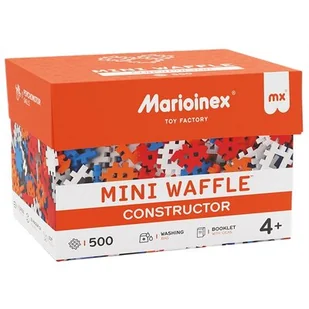 Mario-Inex Klocki Wafle mini 500szt Konstruktor w pud - Zabawki konstrukcyjne - miniaturka - grafika 1