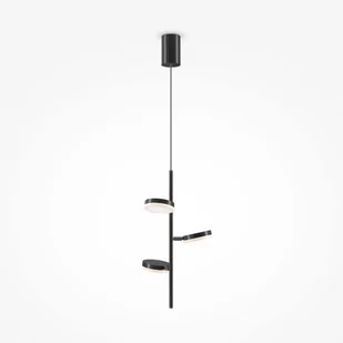 Lampa wisząca potrójna Fad MOD070PL-L18B3K LED 18W czarna - Lampy sufitowe - miniaturka - grafika 1