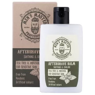 Balsam po goleniu MENS MASTER Zielona herbata &amp; Mentol 120 ml - Kosmetyki i akcesoria do pielęgnacji brody - miniaturka - grafika 1