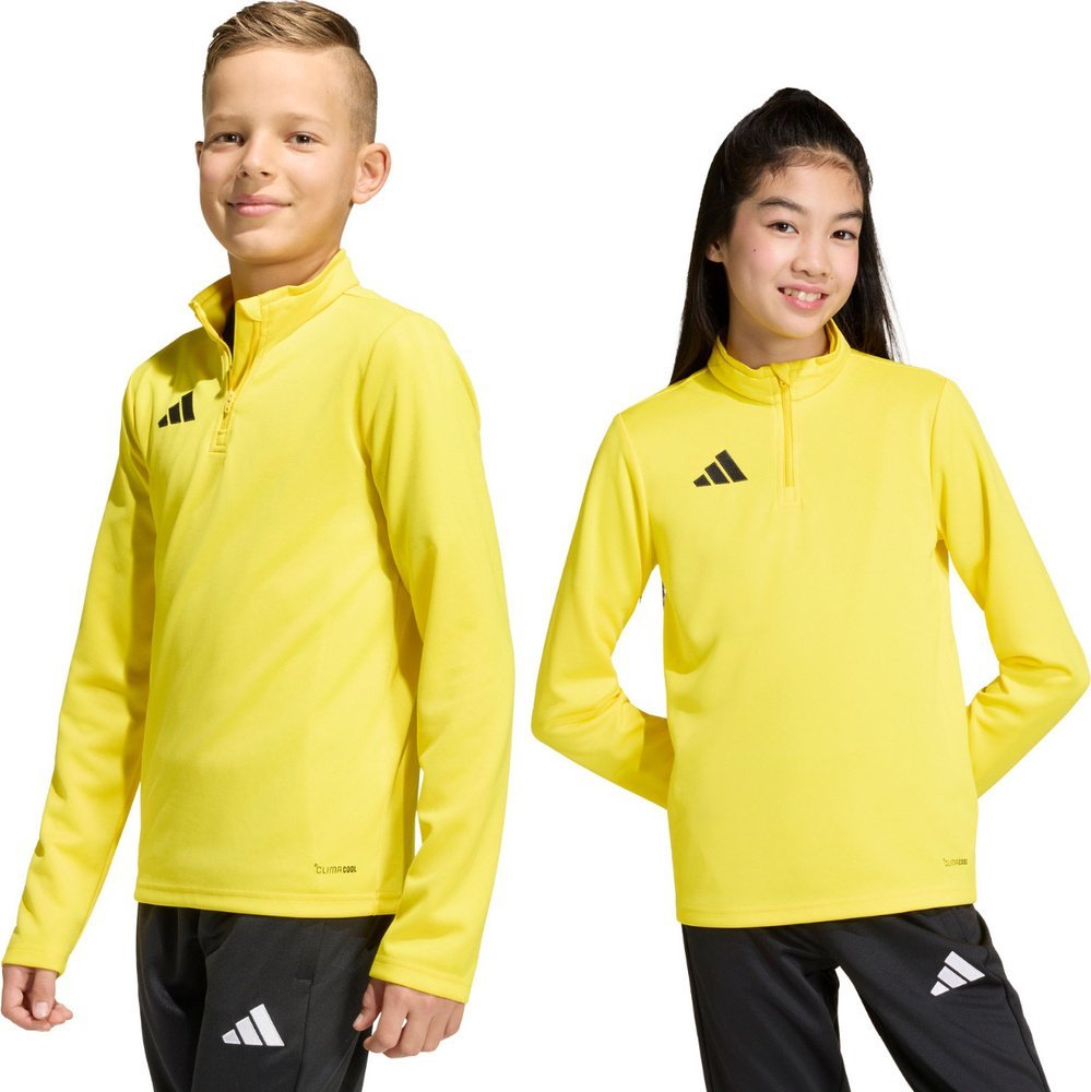Bluza dla dzieci adidas Entrada 26 Training Top żółta JZ6639 128cm