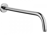 Akcesoria do armatury i ceramiki - LAVEO NWX 057O RONDO Wylewka ścienna deszczowni Wymiar: 337 mm Wykończenie: chrom - miniaturka - grafika 1