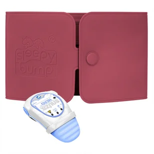 SNUZA Hero MD + mata do usypiania Natulino SLEEPYBUMP™ czerwona - Elektroniczne nianie i monitory oddechu - miniaturka - grafika 1