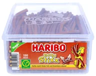 Żelki - Żelki Haribo Kable Cola Colowe 150szt Wegetariańskie Z Niemiec 1125g DE - miniaturka - grafika 1