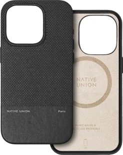 Native Union (Re)Classic case do iPhone 15 Pro black - Etui i futerały do telefonów - miniaturka - grafika 1