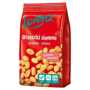 Lorenz Orzeszki ziemne prażone solone 160 g - Orzeszki - miniaturka - grafika 1