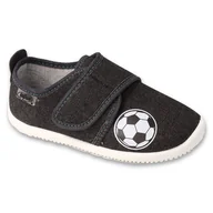 Buty dla dziewczynek - Befado obuwie dziecięce 902X042 czarne - miniaturka - grafika 1