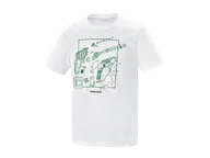 Koszulki męskie - PARKSIDE® T-shirt męski z bawełny (Biały, M(48/50)) - miniaturka - grafika 1