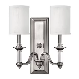 Hinkley Lighting Kinkiet Nowoczesny 2pł HK/SUSSEX2 SUSSEX ELSHK/SUSSEX2 - Lampy ścienne - miniaturka - grafika 1