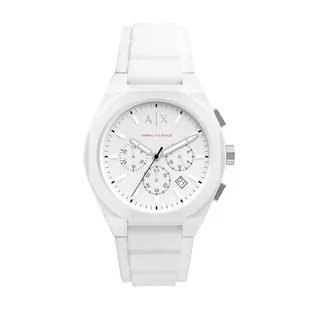Zegarek Armani Exchange Watch AX4160, biały - Zegarki męskie - miniaturka - grafika 1