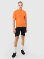 Spodnie rowerowe - 4F Spodenki rowerowe męskie - czarne L - miniaturka - grafika 1