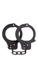 Akcesoria BDSM - Dream Toys Bondx Metal Cuffs Black - Kajdanki - miniaturka - grafika 1