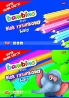 Szkolne artykuły papiernicze - Blok rysunkowy A3 Bambino Plus 20 kartek 10 sztuk mix - St. Majewski - miniaturka - grafika 1