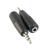 Złącza, przejściówki, adaptery - adapter jack 3.5mm - Jack 3.5mm - miniaturka - grafika 1