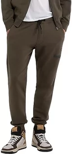 Spodnie męskie - Replay spodnie męskie do biegania, 928 Dark Olive, S - grafika 1