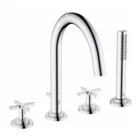 Baterie wannowe i prysznicowe - KLUDI 204250520 NOVA FONTE Classic bateria wannowo-natryskowa, 4-otw. - miniaturka - grafika 1