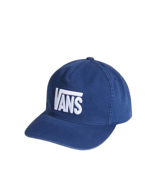 Czapka Z daszkiem VANS Stretch Logo Snapback Deep Indigo VN000W12FOB1