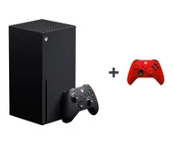Konsole Xbox - Microsoft Xbox Series X 1TB + dodatkowy pad czerwony - miniaturka - grafika 1