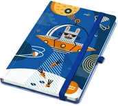 Notesy i bloczki - Happy Color Ateneum Notes Space Królik A5/96K - miniaturka - grafika 1