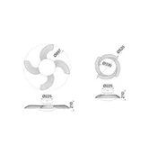 Wentylatory sufitowe - Mantra Iluminación Wentylator sufitowy LED Aloha biały silnik DC cichy Ø 90 cm CCT - miniaturka - grafika 1