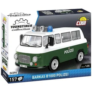 Cobi Klocki Cars Barkas B1000 Polizei - Klocki - miniaturka - grafika 1