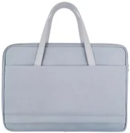 Torby na laptopy - Torba Jcpal JCPal Milan Briefcase Sleeve - torba do MacBook 13/14" jasno szara - miniaturka - grafika 1
