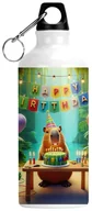 Shakery i bidony sportowe - Bidon Butelka Kapibara 500ml Na Wodę Z Napisem Nadrukiem Prezent Dzieci - miniaturka - grafika 1