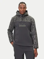 Bluzy męskie - EA7 Emporio Armani Bluza 7M001131 AF16549 U8117 Szary Regular Fit - miniaturka - grafika 1