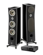 Zestawy stereo - Zestaw stereo: Naim Uniti Nova PE + Focal Kanta N°3, Kolor: BLACK HG BLACK MAT - miniaturka - grafika 1