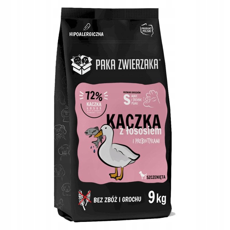 Paka Zwierzaka -Seventh heaven -Kaczka z łososiem (duck & salmon ) 9kg + Schab ze śliwką 2x400g GRATIS!!!