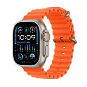 Smartwatch - Apple Watch Ultra 2 GPS + Cellular 49mm Tytan Ocean Pomarańczowy - miniaturka - grafika 1