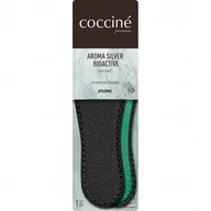 Akcesoria obuwnicze - COCCINE WKŁADKI ANTYBAKTERYJNE AROMA SILVER R.41 - miniaturka - grafika 1
