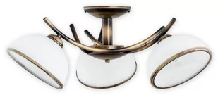 Lemir Altea lampa sufitowa 3-punktowa patyna O2233 W3 PAT O2233 W3 PAT - Lampy sufitowe - miniaturka - grafika 1