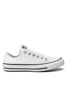 Converse Trampki Chuck Taylor All Star Slip 164301C Biały - Trampki damskie - miniaturka - grafika 1