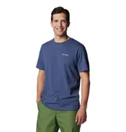 Koszulki męskie - Męska koszulka Columbia Thistletown Hills Short Sleeve Dark Mountain M - miniaturka - grafika 1