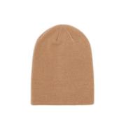 Czapki damskie - Cropp - Beżowa czapka basic beanie - Beżowy - miniaturka - grafika 1